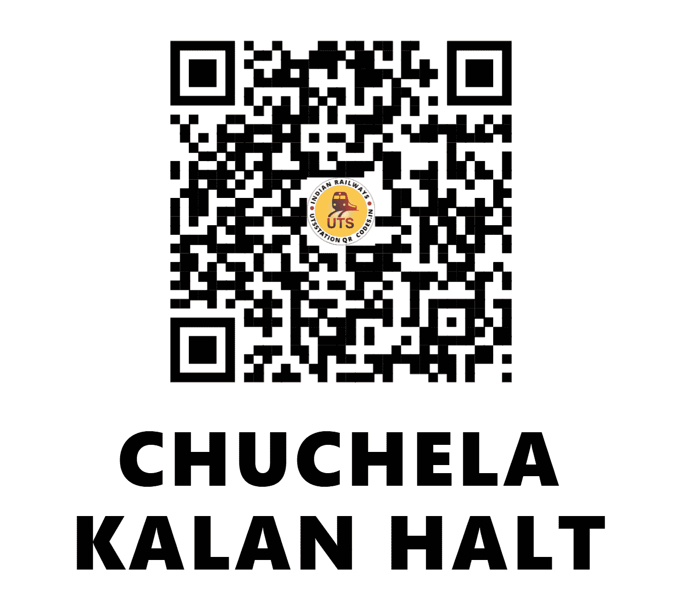 UTS QR Code for CHUCHELA KALAN HALT - CLKN (NR - UTTAR PRADESH)